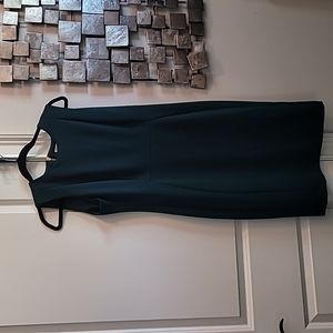 Emerald Green Midi Dress